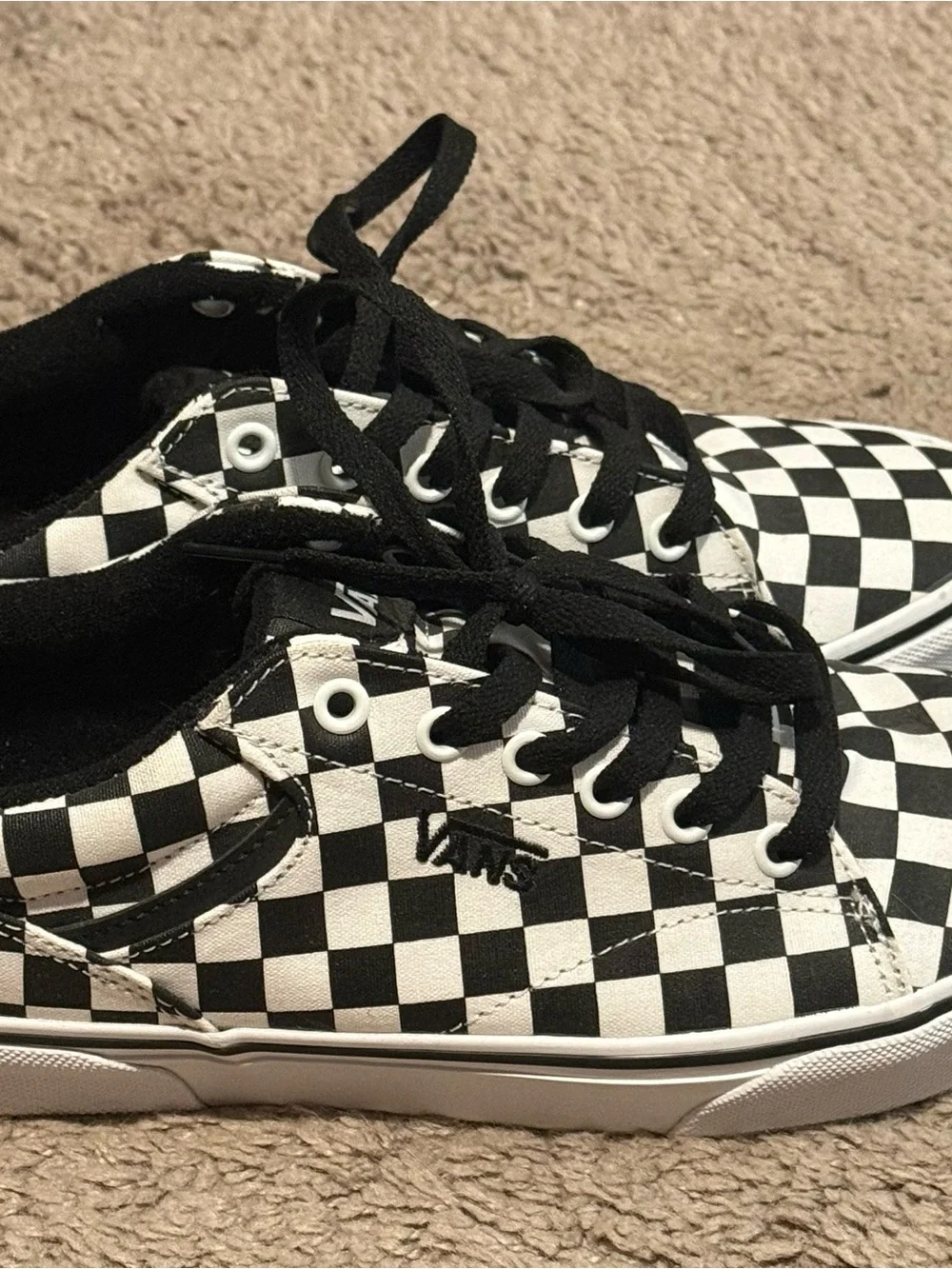 Vans iconic checkerboard